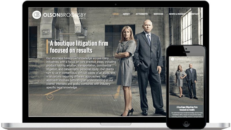 Quotes From Local Law Firm Website Design - Portfolio
