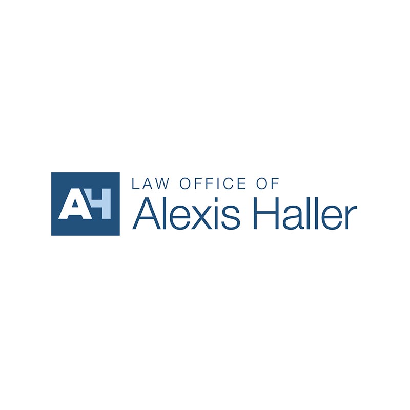 Law Firm Logo Design Example: Alexis Haller Logo