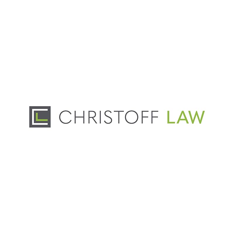 Law Firm Logo Design Example: Christoff Law Logo