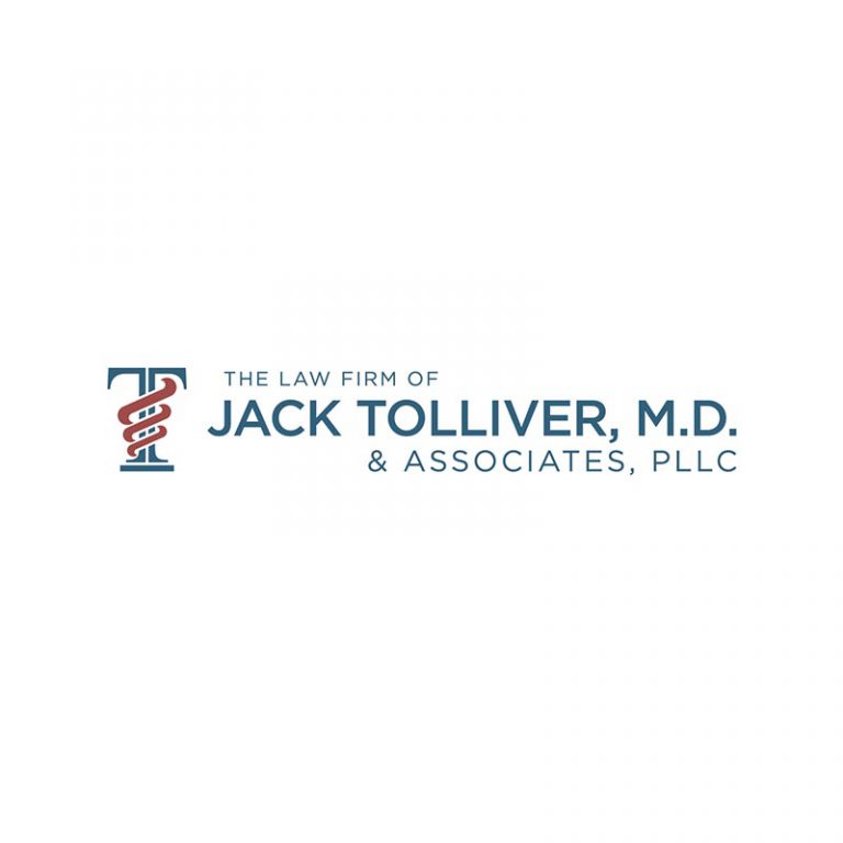 Jack Tolliver law firm logo, designed by Dan Gilroy Design