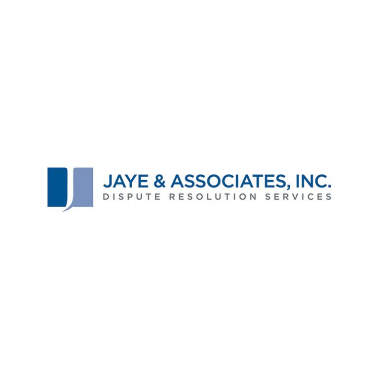 Jaye & Associates law firm logo, designed by Dan Gilroy Design