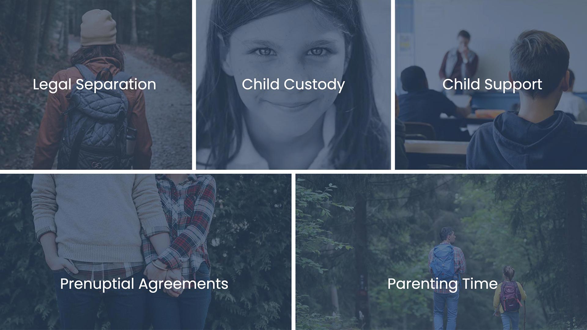 Screenshot of OneTec Family Law Website