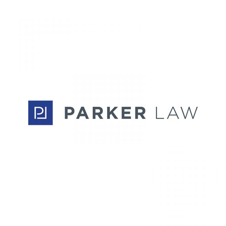 Parker Law law firm logo, designed by Dan Gilroy Design