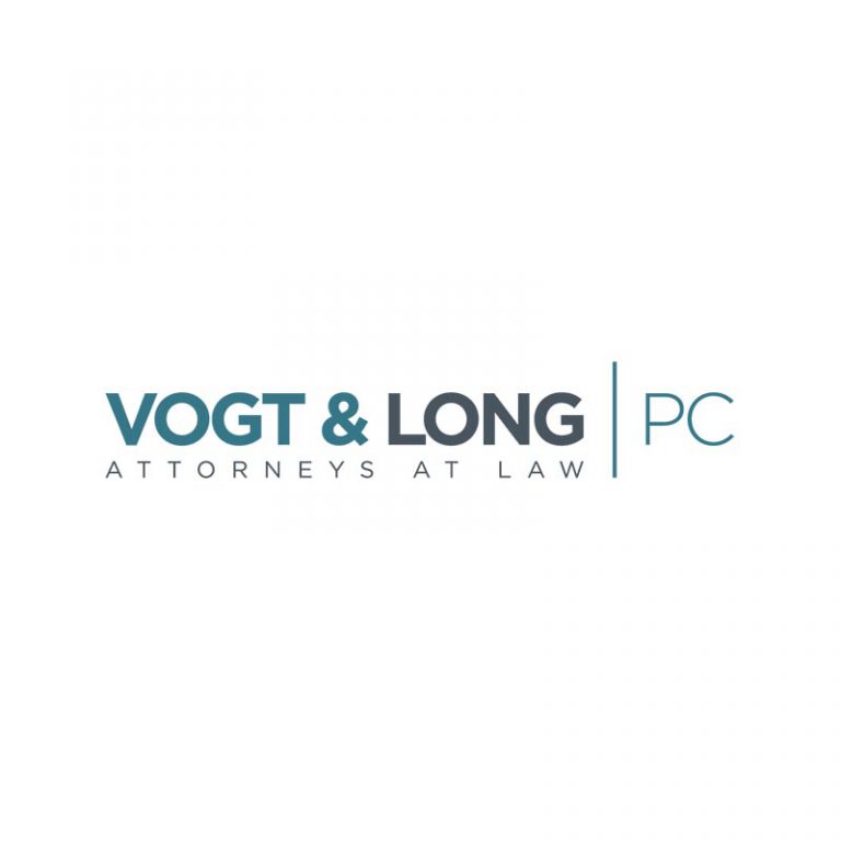 Vogt & Long PC law firm logo, designed by Dan Gilroy Design