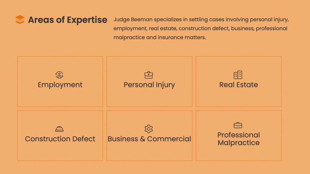 Beeman Mediation mediation practice website, site design view 2, designed by Dan Gilroy Design