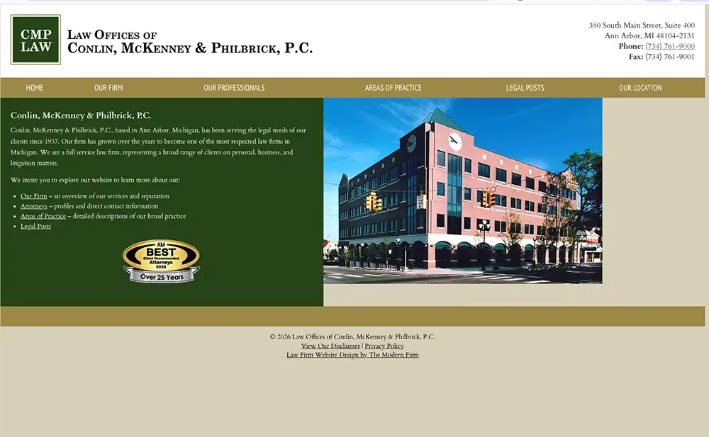 Before screenshot - cmplaw.com